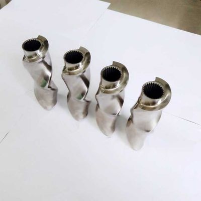 70 τριών Flighted να ζυμώσει φραγμός, δίδυμο συμπαγές μέγεθος στοιχείων εξωθητών βιδών