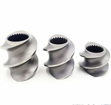 Πλαστικός δίδυμος εξωθητής βιδών που αναμιγνύει την επεξεργασία επιφάνειας αμμόστρωσης στοιχείων βιδών