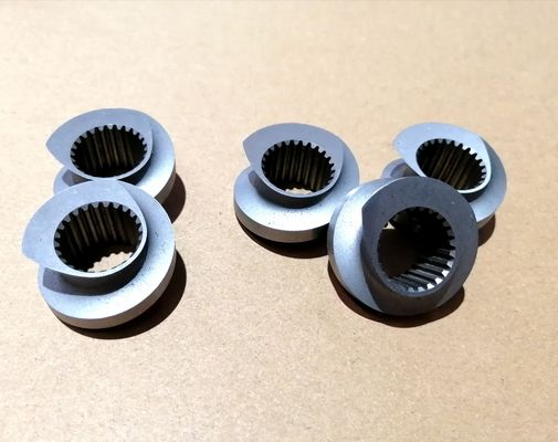 Εξαρτήματα Δίδυμου Κοχλία Εξώθησης με Απόσβεση κενού και Βέλτιστη Σκληρότητα HRC58-62