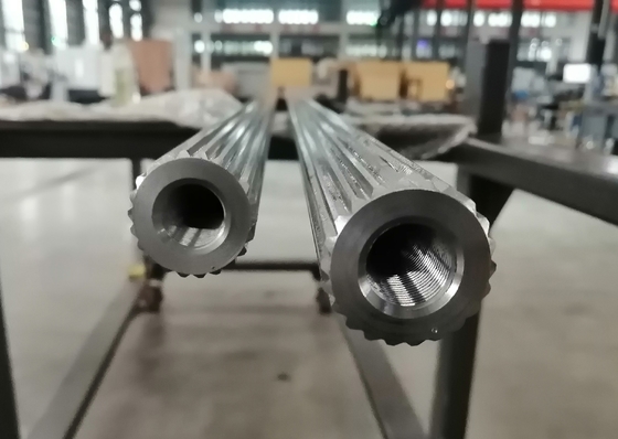 40CrNiMoA υλικά Extruder shafts με σύστημα ψύξης για την βιομηχανία τροφίμων με φούσκωμα από Joiner