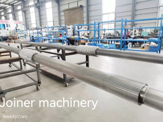 40CrNiMoA υλικά Extruder shafts με σύστημα ψύξης για την βιομηχανία τροφίμων με φούσκωμα από Joiner