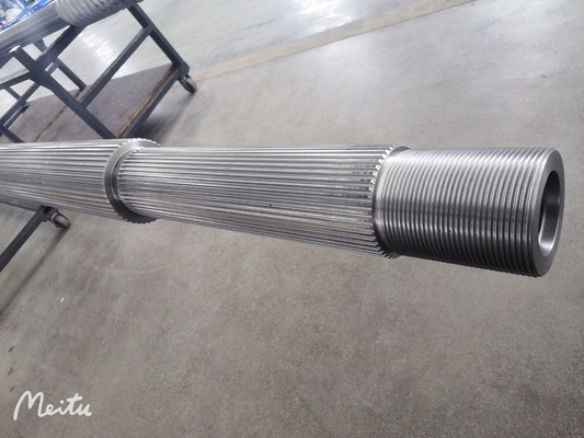 40CrNiMoA υλικά Extruder shafts με σύστημα ψύξης για την βιομηχανία τροφίμων με φούσκωμα από Joiner