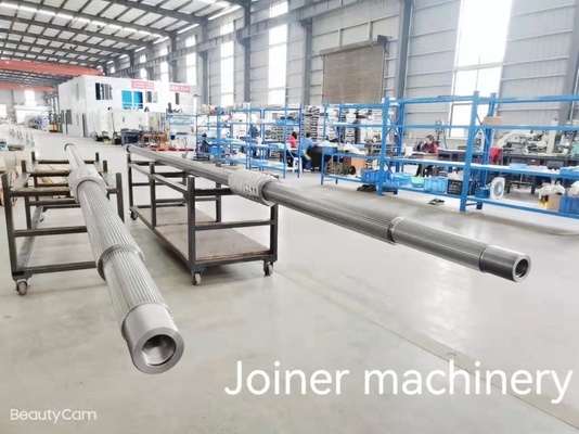 40CrNiMoA υλικά Extruder shafts με σύστημα ψύξης για την βιομηχανία τροφίμων με φούσκωμα από Joiner