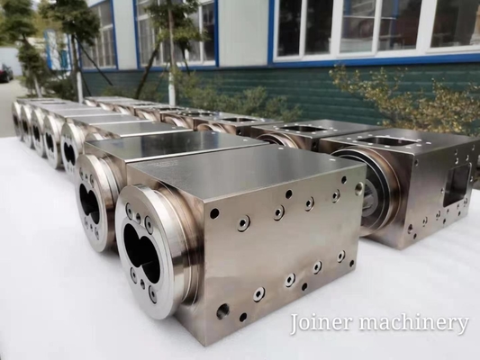 JSW CNC Machining Precision Round Twin Screw Extruder Barrels Κλειστό και ανοιχτό είδος