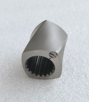45 Νικέλιο κράμα Δίδυμη βίδα Extruder Τμήματα βίδα Τμήμα για PP PVC