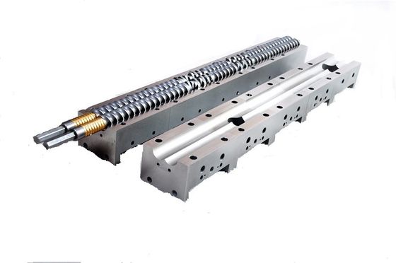 Δίδυμο βιδών υλικό μερών WR15E βιδών εξωθητών σχεδίου βιδών εξωθητών άξονων πλαστικό