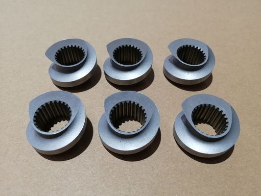 Εξαρτήματα Δίδυμου Κοχλία Εξώθησης με Απόσβεση κενού και Βέλτιστη Σκληρότητα HRC58-62