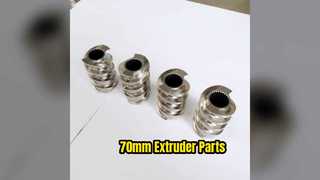 Στοιχεία εξώθησης διπλής βίδας 70 mm υψηλής αντοχής στη φθορά