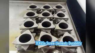 TEX65a Στοιχεία βίδας εξωθητήρα διπλής βίδας