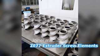 ZE77 Στοιχεία βίδας εξώθησης HRC58-62 Κορυφαία ποιότητα